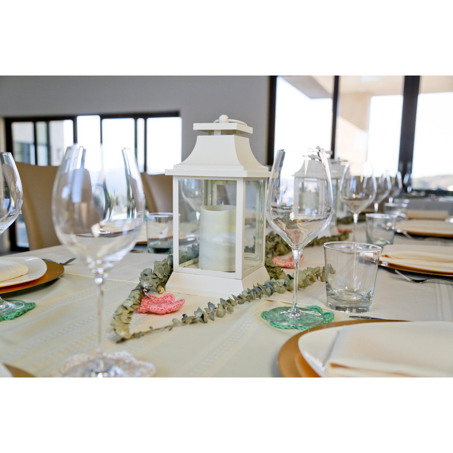 Table setting created by the lovely Adams/Darrah/McHugh women