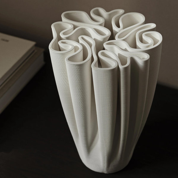 Dedali Vase - Medium - Off-White