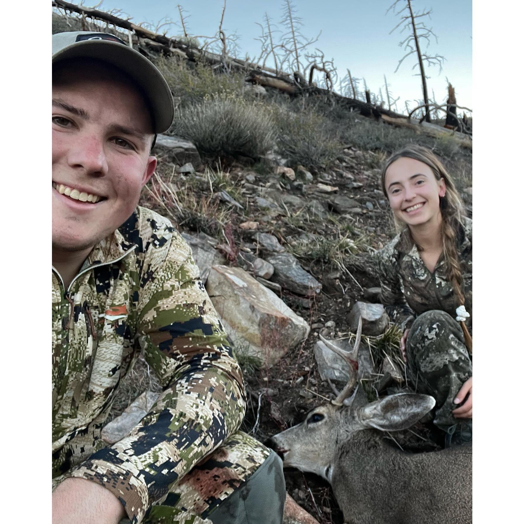 Hunting! One of Carson's biggest passions that he has shared with Kaylee over the years