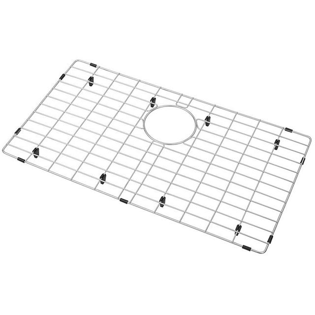 Zeesink Sink Protector Grid,Sink Bottom Grid Size 26 11/16" X 14 3/4",Stainless Steel Sink Grid and Sink Protector,Sink Protectors for Kitchen Sink with Rear Drain for Single Bowl Kitchen Sink