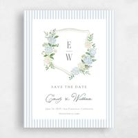 White Wedding Save the Date - Speranza Portrait