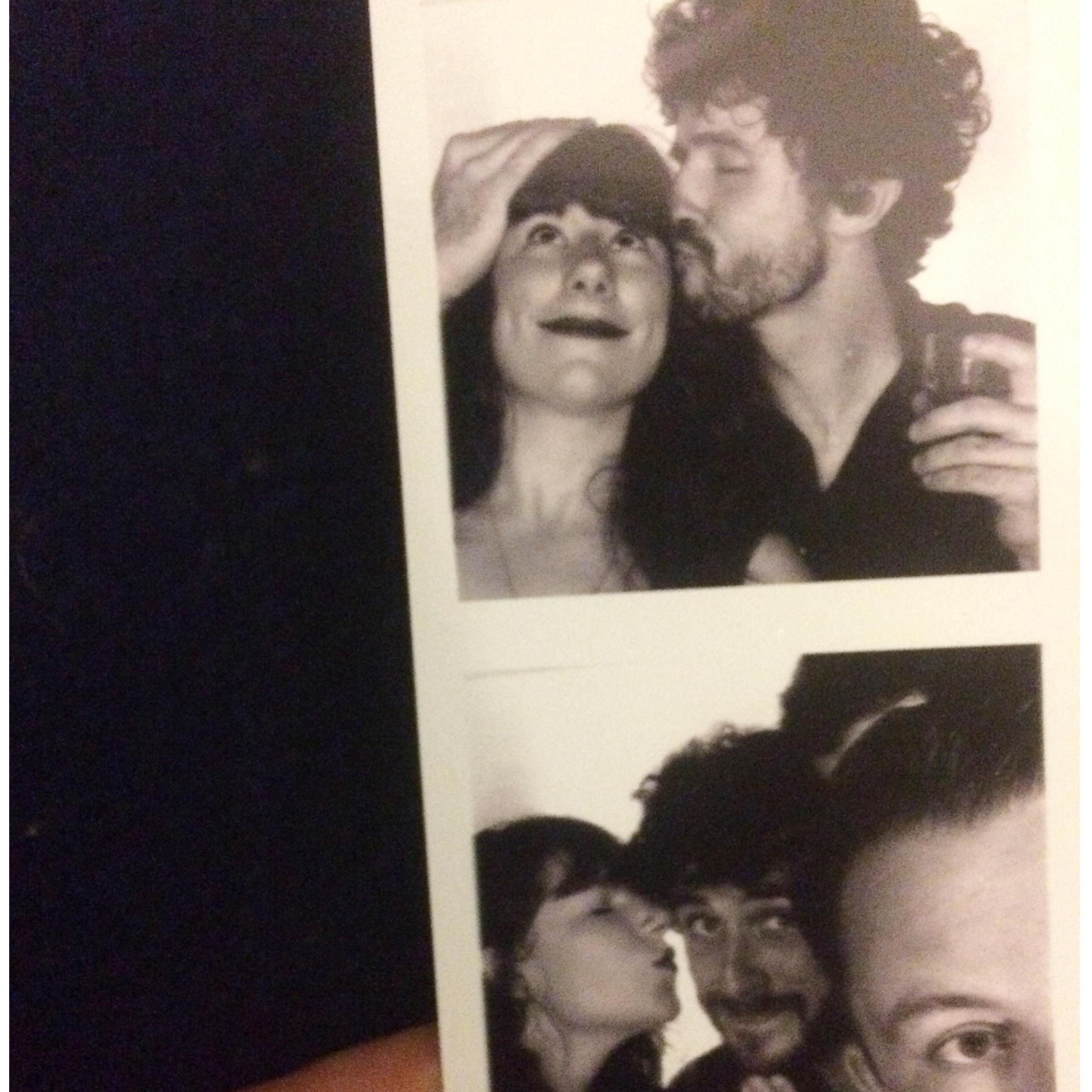 A photo booth from Tayler's bday just before we started dating.
