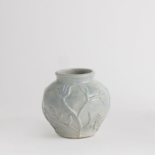 Flower Vase Small Dusty Blue