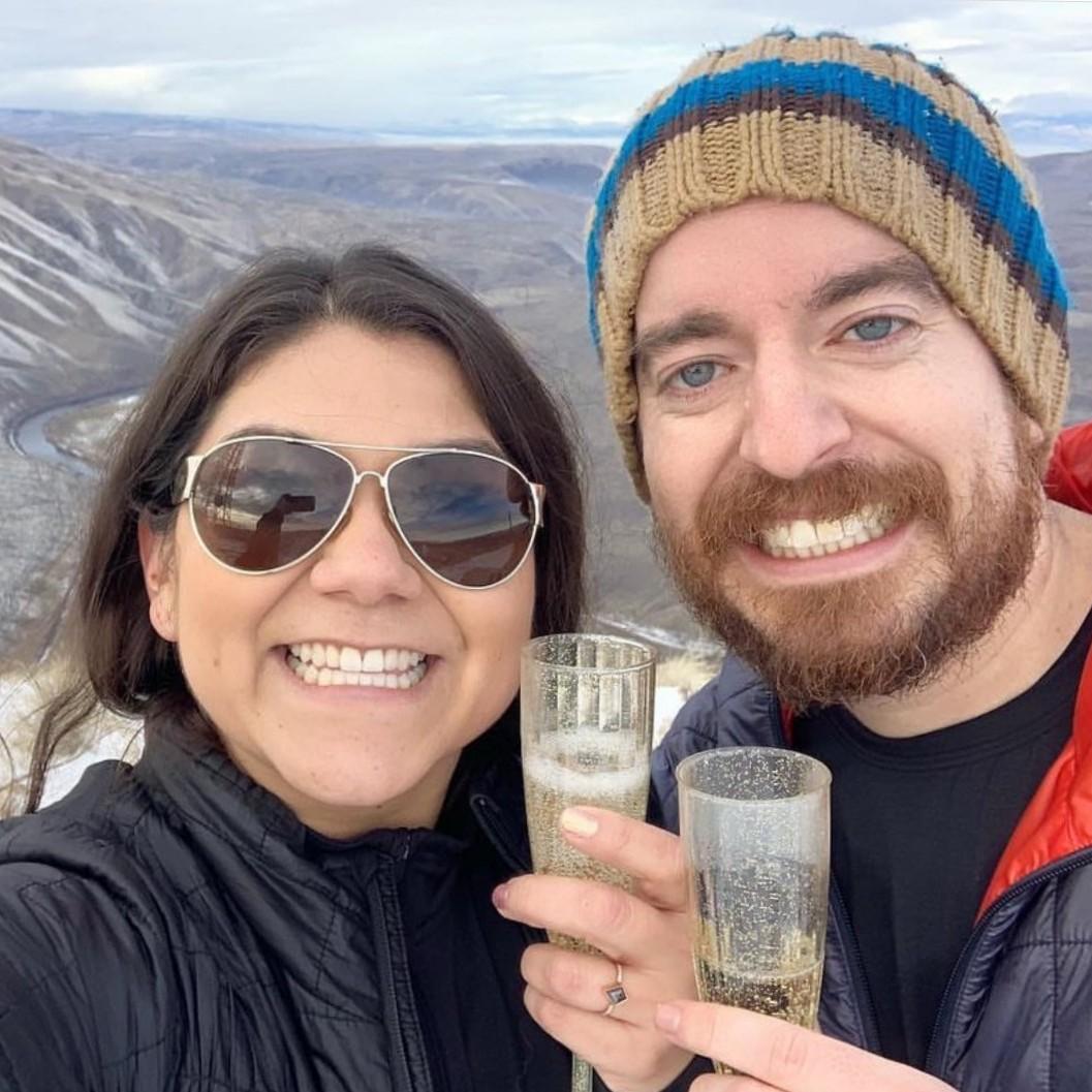 celebratory champagne!