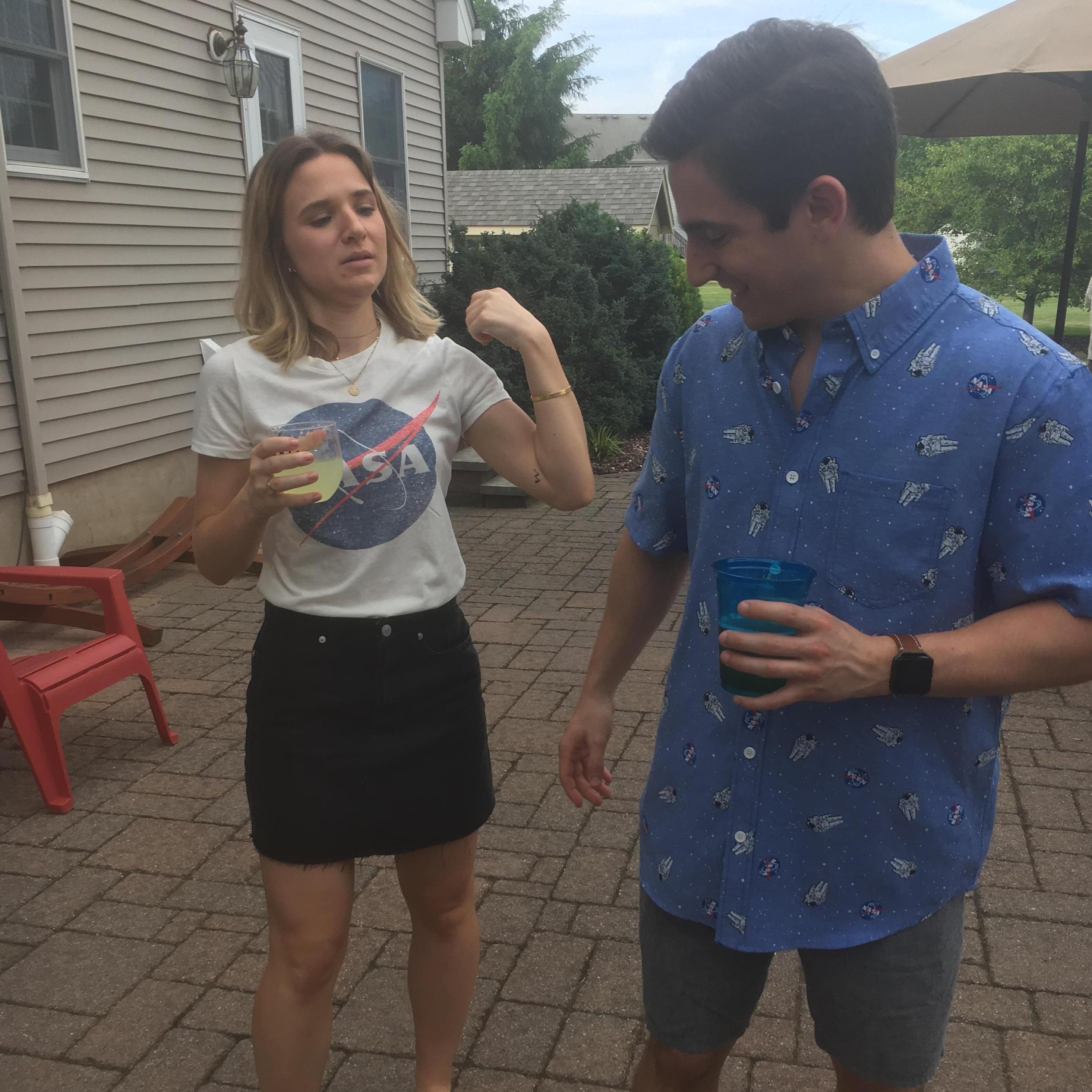 Joe being patient in 2018.