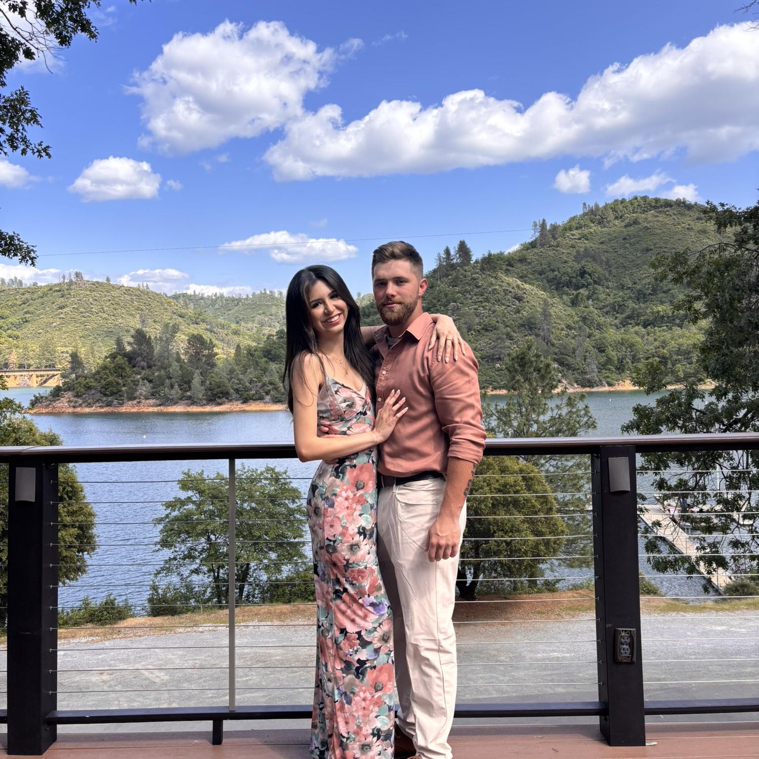 I was his plus one for a summer wedding!