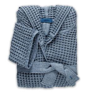 Supima® Waffle Bath Robe | Onsen® (Color Denim, Size Large)