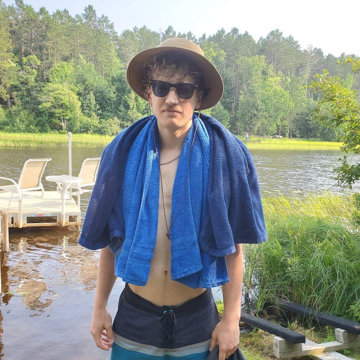 Boat day with Claire's cousins