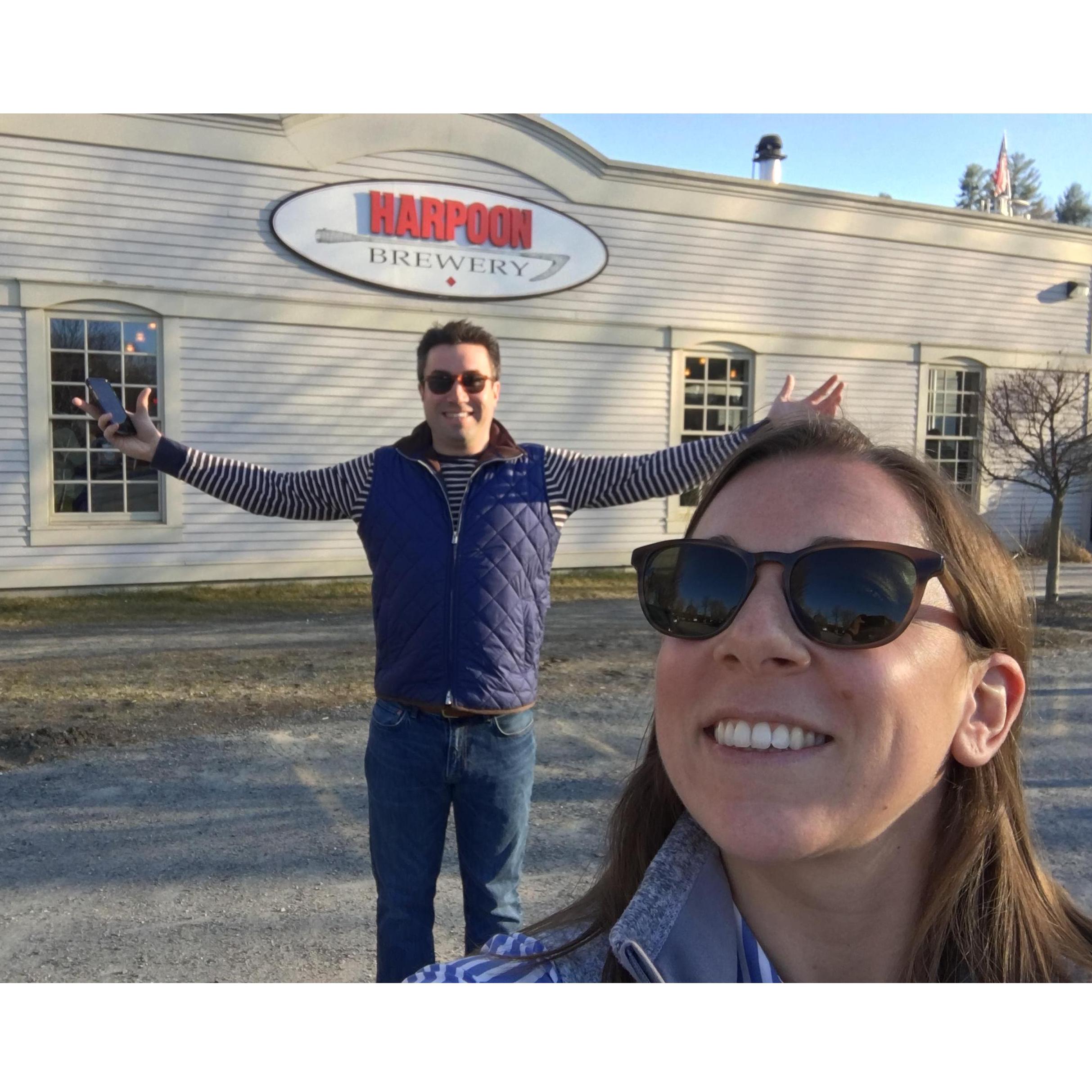 Our first trip to Vermont together: April 2017