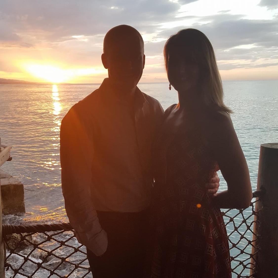 Sunset in Jamaica!