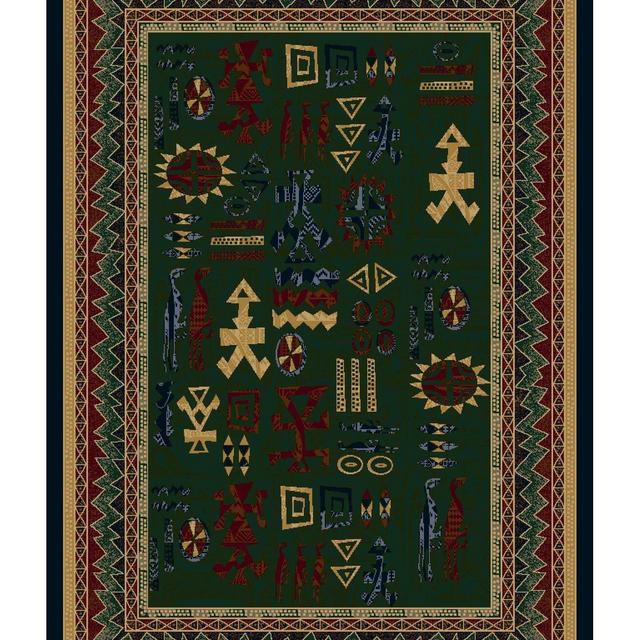 Lamont Limoges Emerald Sapphire Area Rug