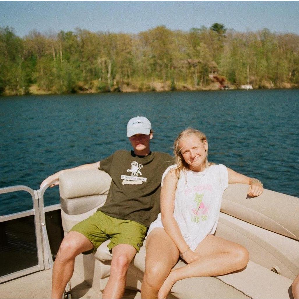 Our first time at Long Lake together! Little did we know, the next time we'd visit there together he would be down on one knee...
Circa May 2020
Long Lake, WI