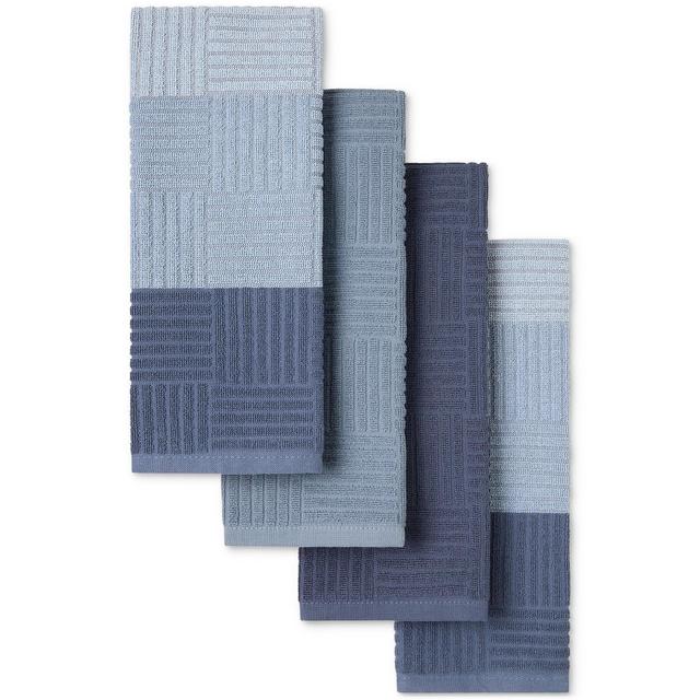 Town & Country Living Basics Basketweave Kitchen Towel, Set of 4