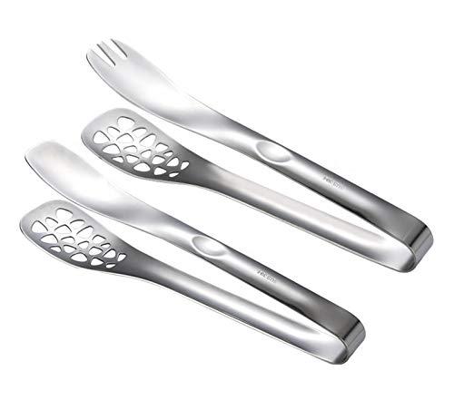 MAI Online 18/8 Stainless Steel Cooking Grilling and Serving Tongs