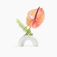 Lucy Michel Ceramics Mini Arch Vase for Poketo