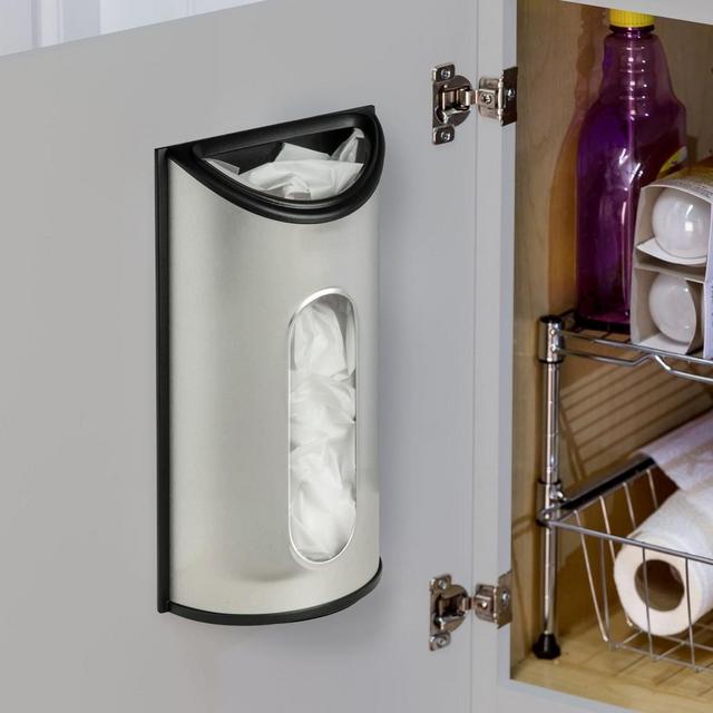 Stainless Steel Grocery Bag Dispenser