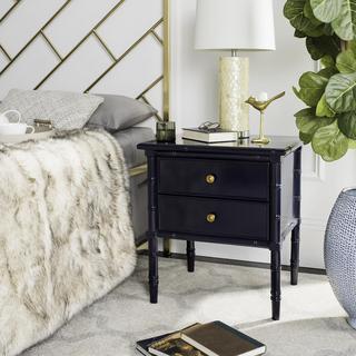 Mina Coastal 2 Drawer Bamboo Nightstand