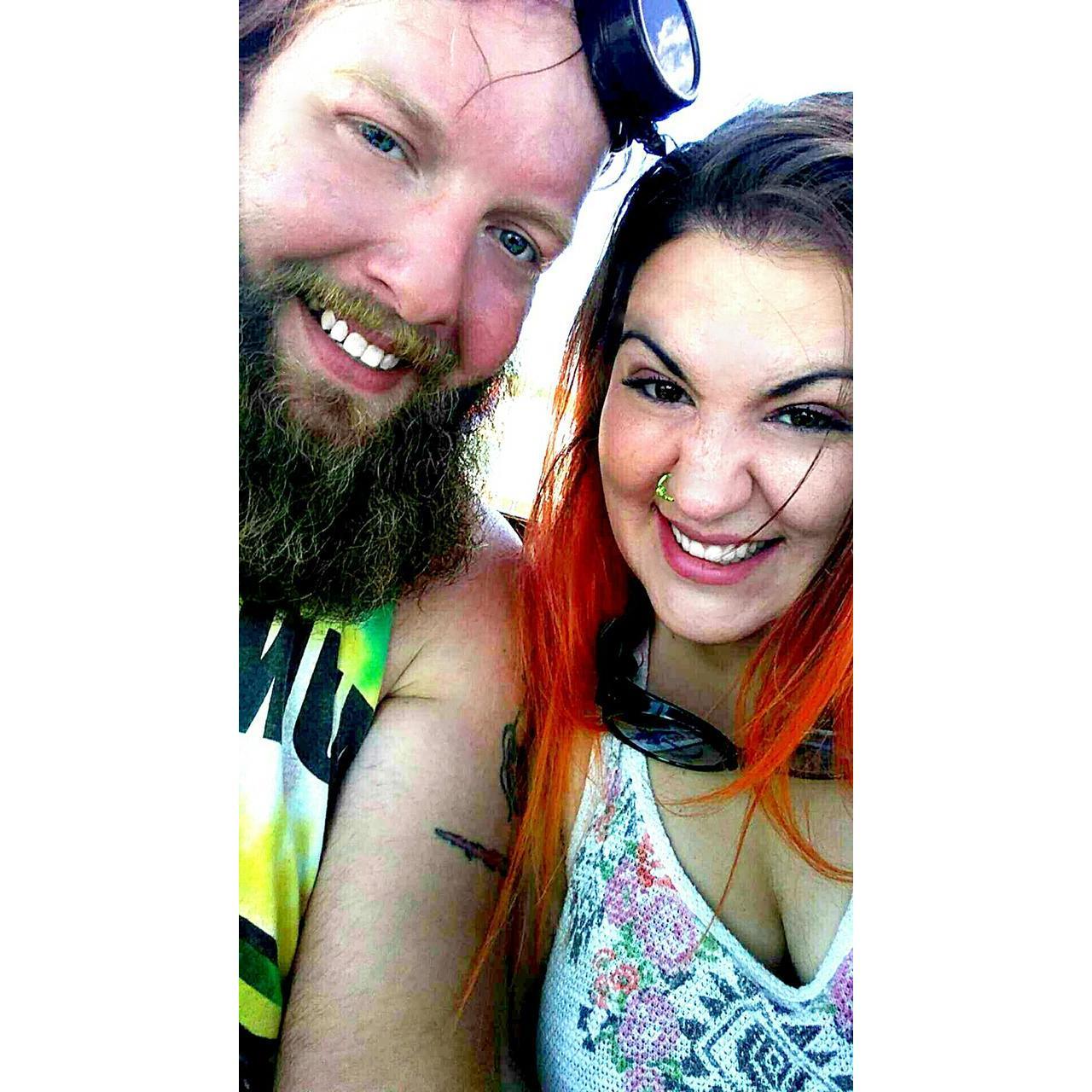 I never thought I would be able to get on a Ferris Wheel ever. Jeremy lifted me up and carried me onto it at the Missouri State Fair 2016. It was like  a dream for me.