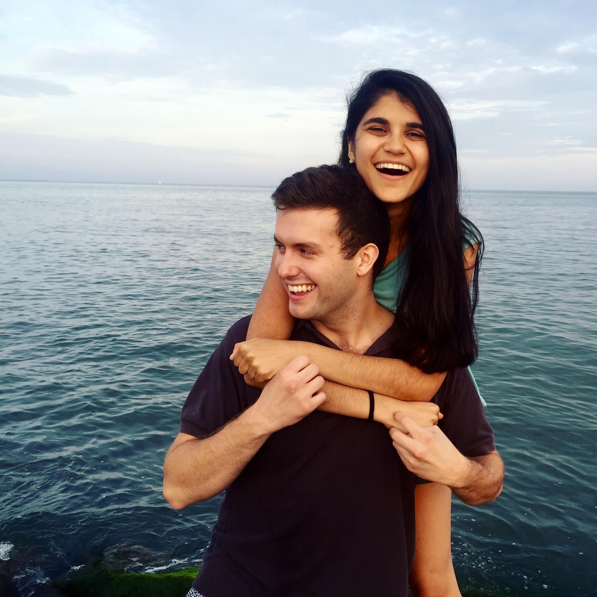Tom's first trip to visit the Kannams in 2016!