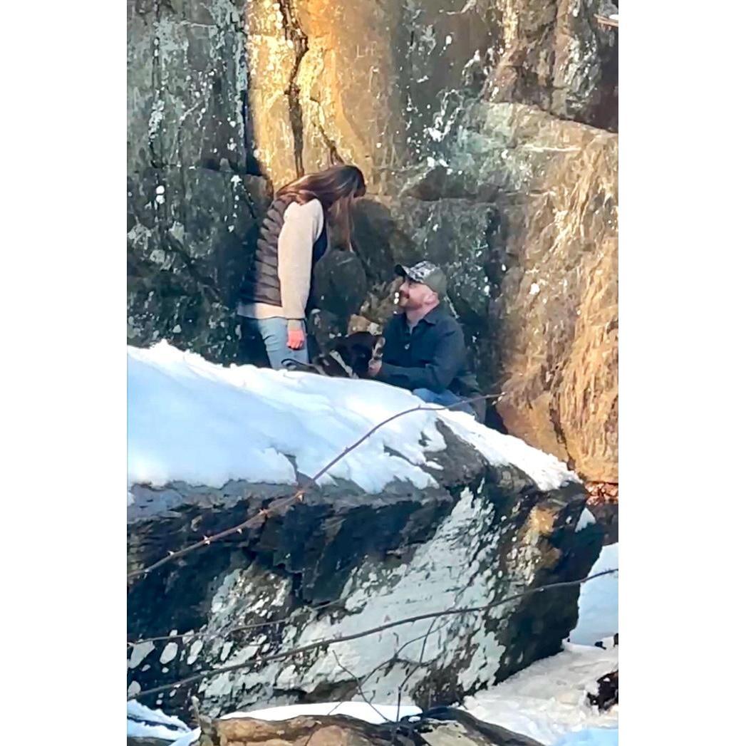 Engaged at Kilgore Falls