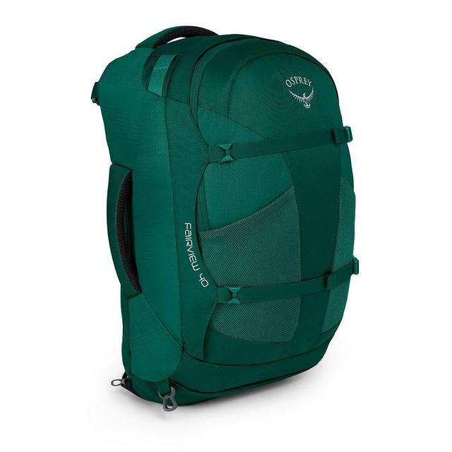 Osprey Packs Fairview 40 Women's Travel Backpack, Rainforest Green, Small/Medium
