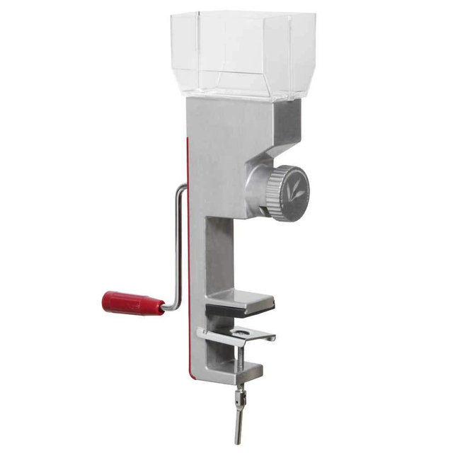 Roots & Branches Deluxe Grain Mill, small, Silver