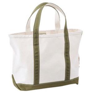 LL Bean Boat & Tote Monogramed Bag - Medium Sized - Letter C