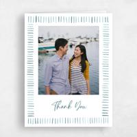 Blue Wedding Thank You - Lund Photo