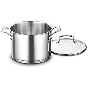 Cuisinart MCP66-28N MultiClad Pro Stainless 12-Quart Stockpot with Cover