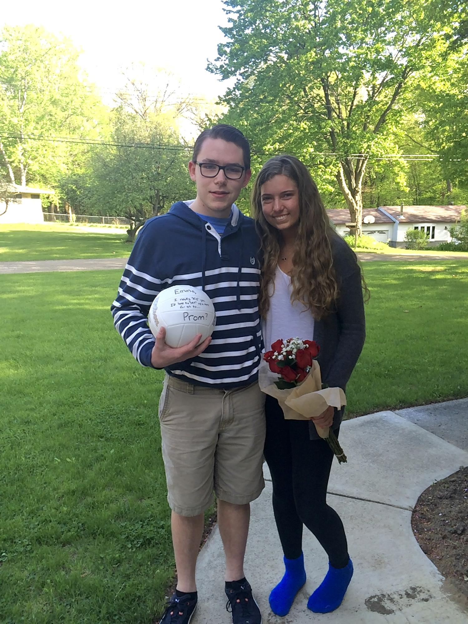 5/13/2015 — the day Zack asked Emma to prom