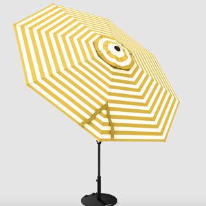 10ft Economical Auto-Tilt Terylast Patio Umbrella