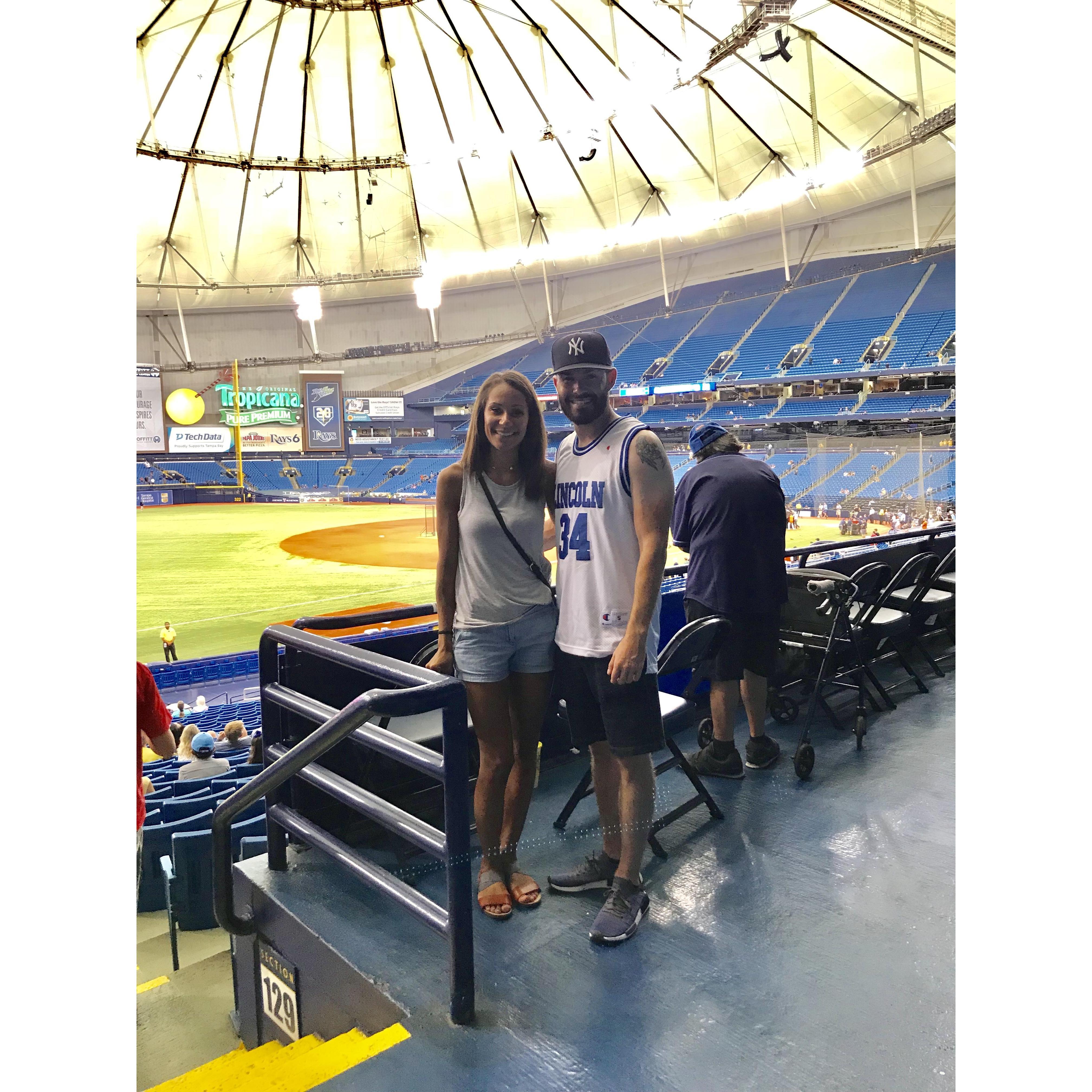 Sports = life. July 2018 - Tampa Bay Ray's games