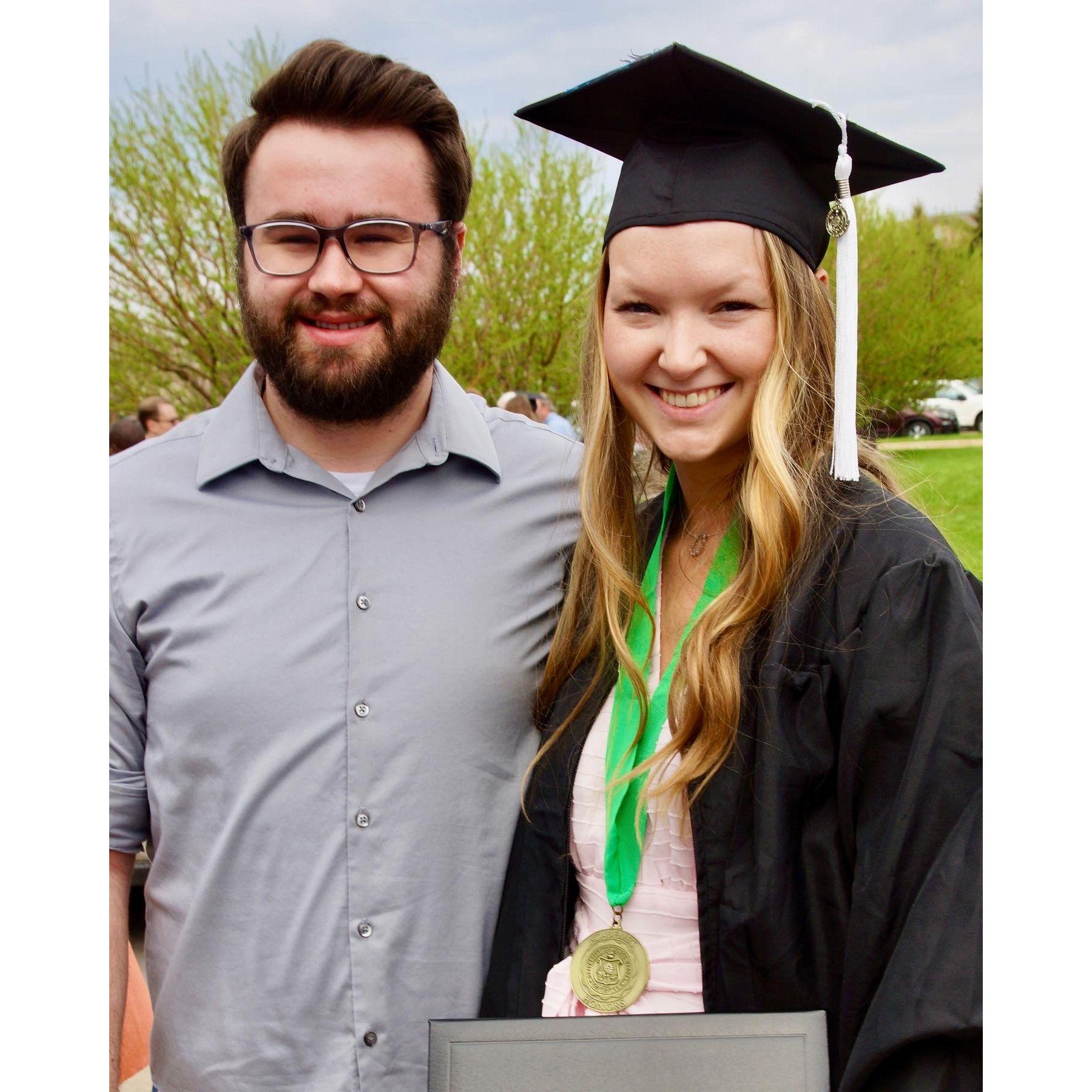 Chelsea's Graduation from UND - May 2023