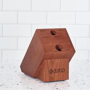Homemaker Set Block (10-Slot) Cherry | Wood Knife Storage by Cutco