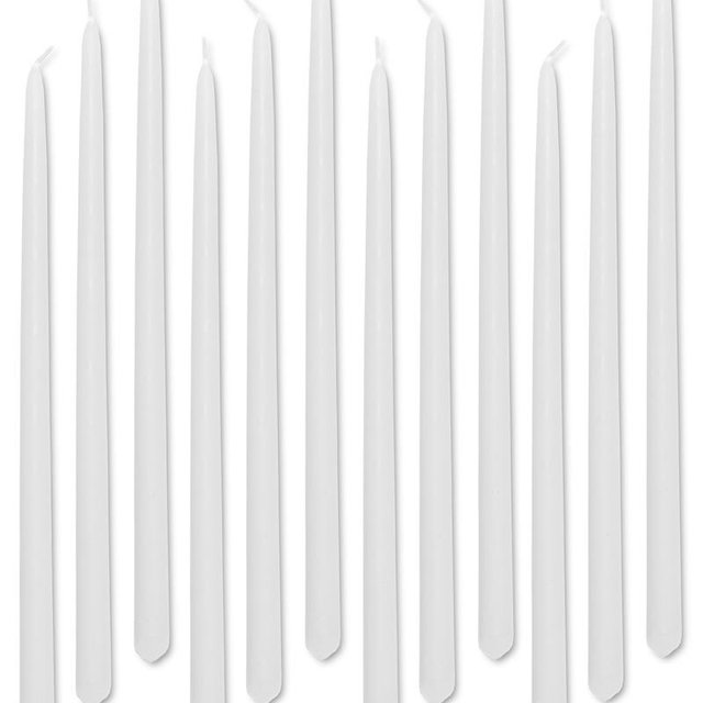 Tiny Taper Candle Set, White