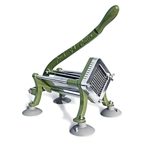 New Star Foodservice 37340 Commercial Restaurant French Fry Cutter with Suction Feet, 1/4-Inch