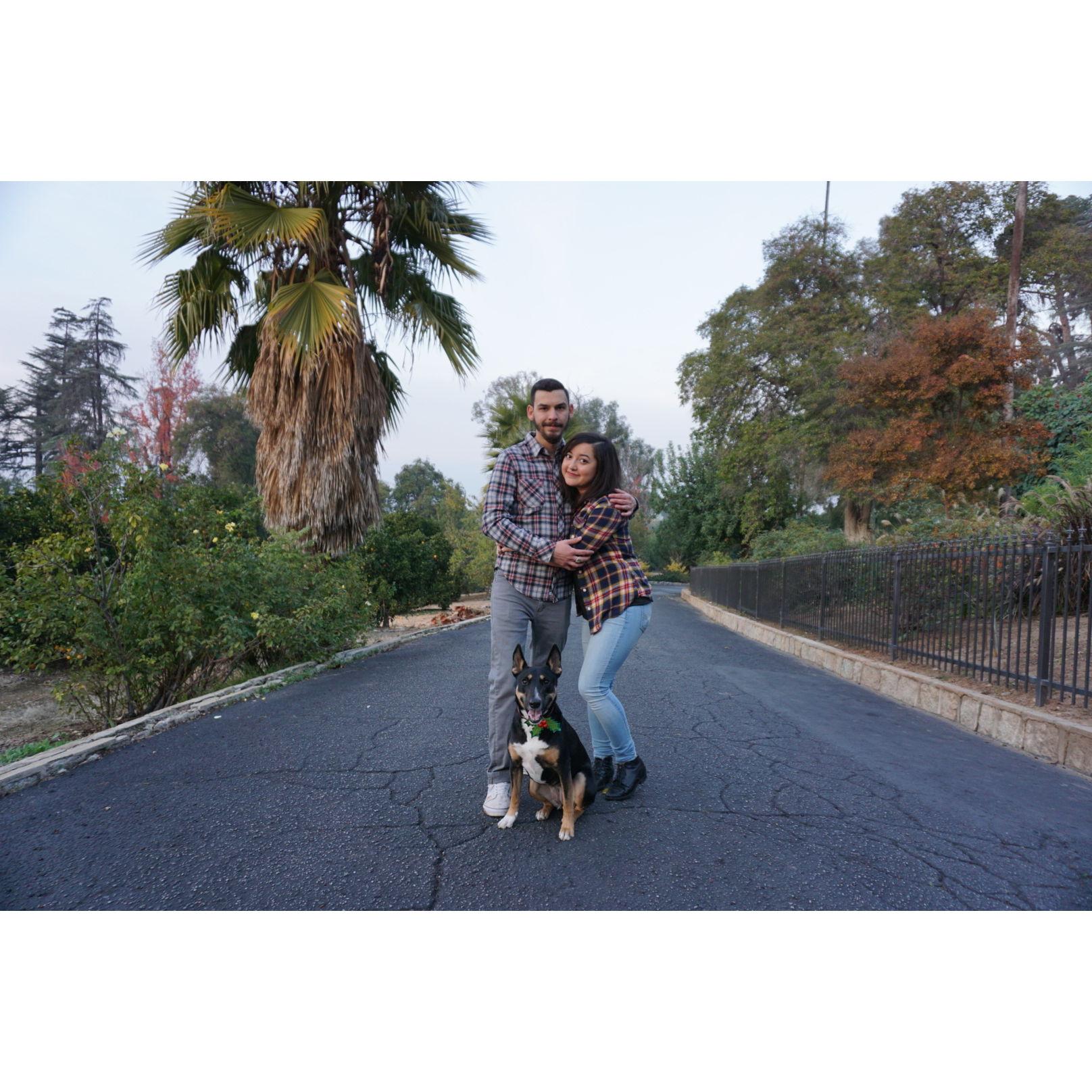 Family photo in 2016