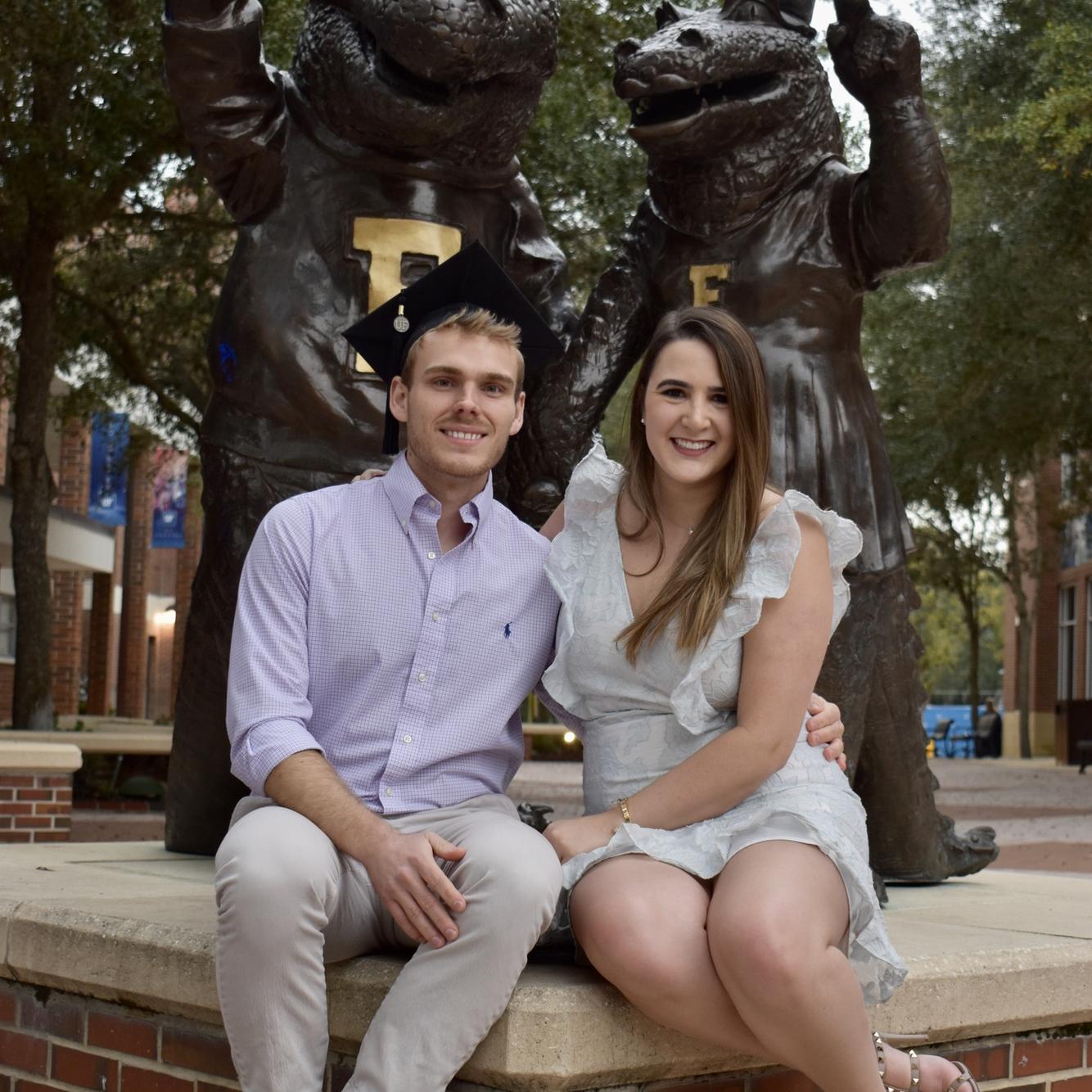 Brad graduated with his MBA!
