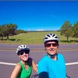 Biking in beautiful Bend, OR (June 2016)