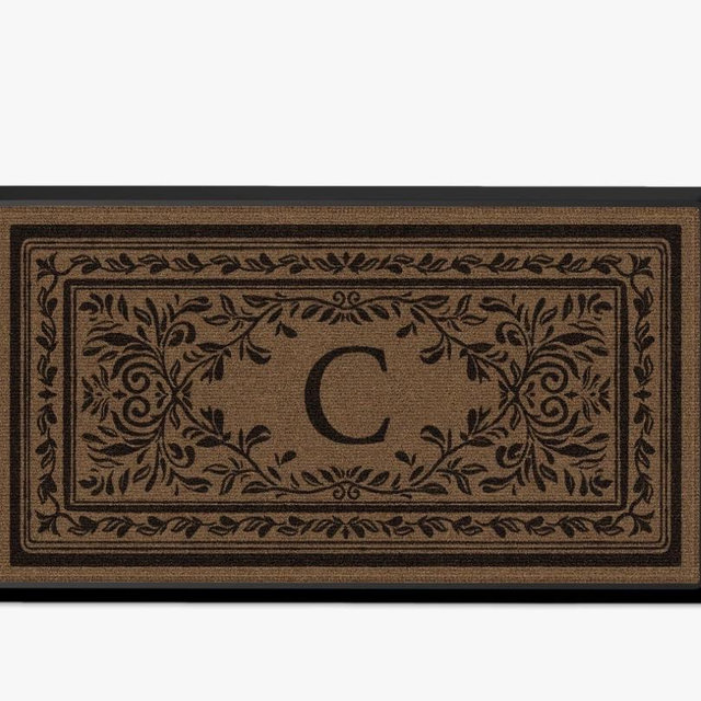 Manor Monogram Large Doormat | Ruggable