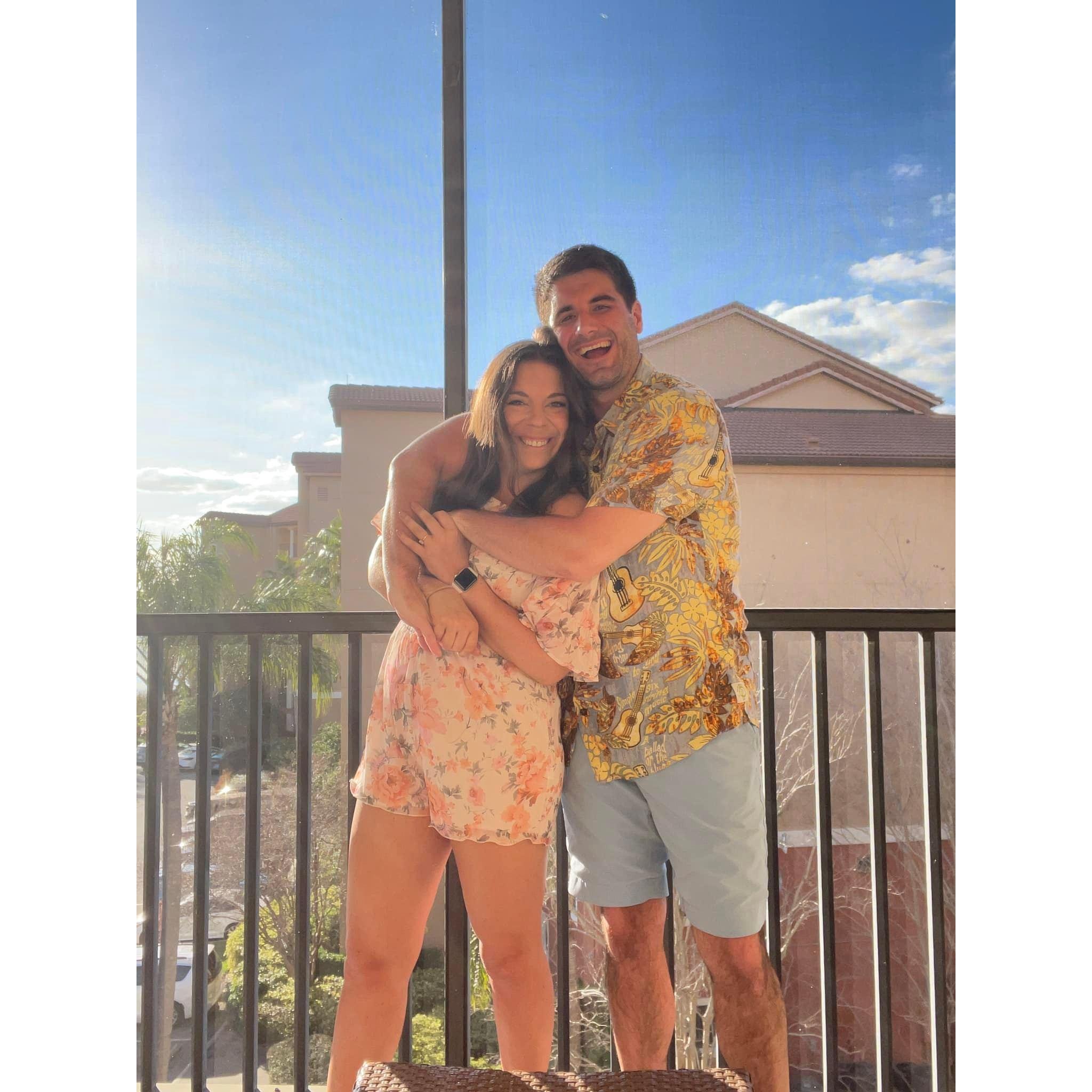 Jon & Bry living the sunny life in Florida for a few days! 