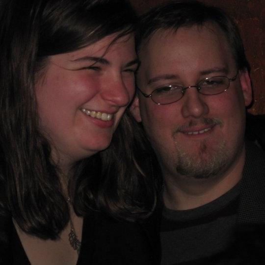 One of our first pictures taken together! New Year's Eve 2010.