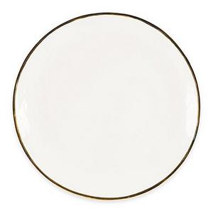 Olivia & Oliver Harper Organic Shape Gold 13-Inch Round Platter