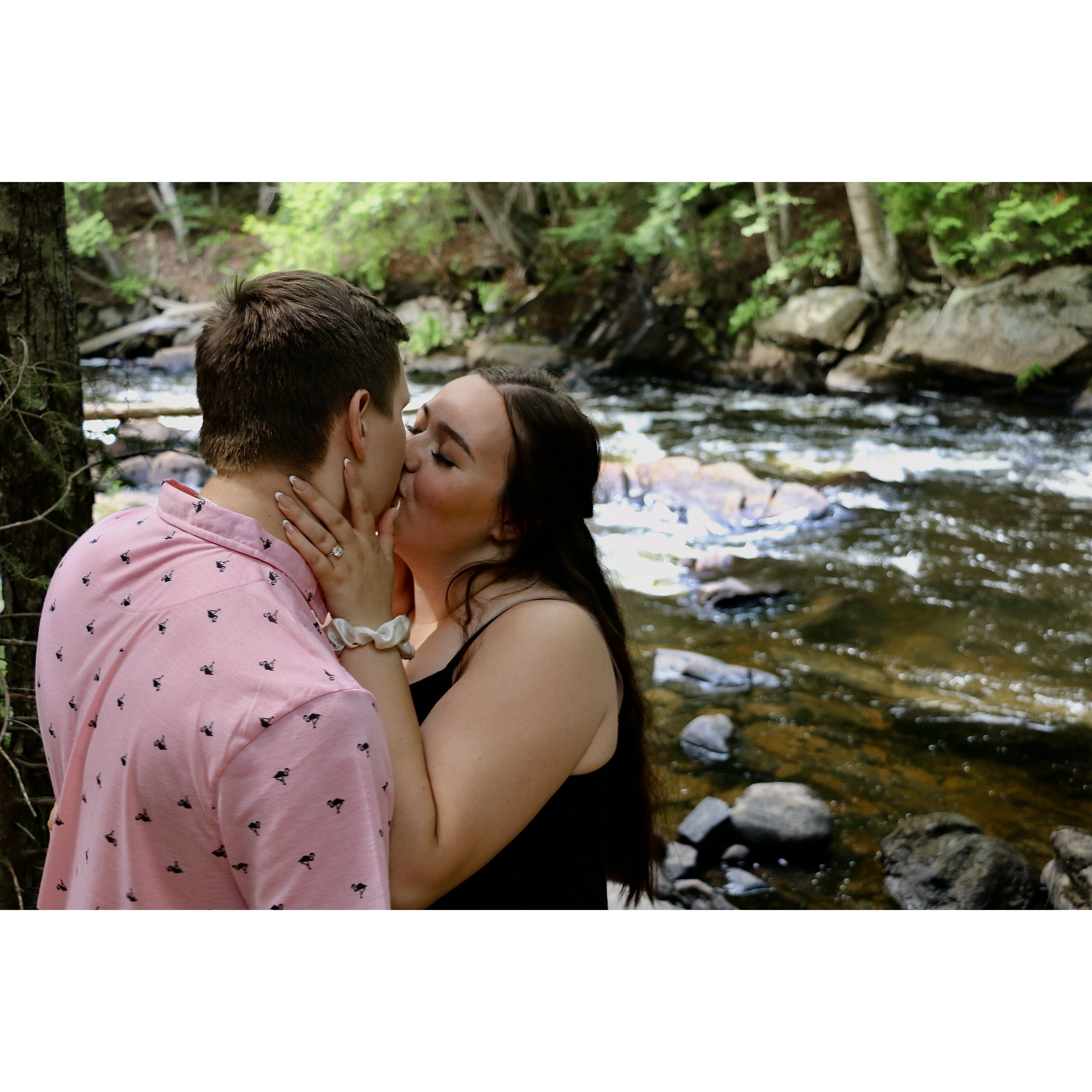 July 2023 - our first photoshoot engaged
