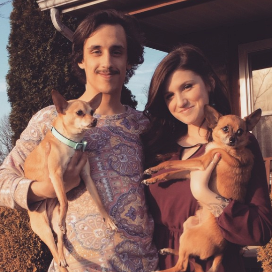 We decided to skip my senior prom, and Jordan took me out for a beautiful dinner and our friends threw a party for me instead!