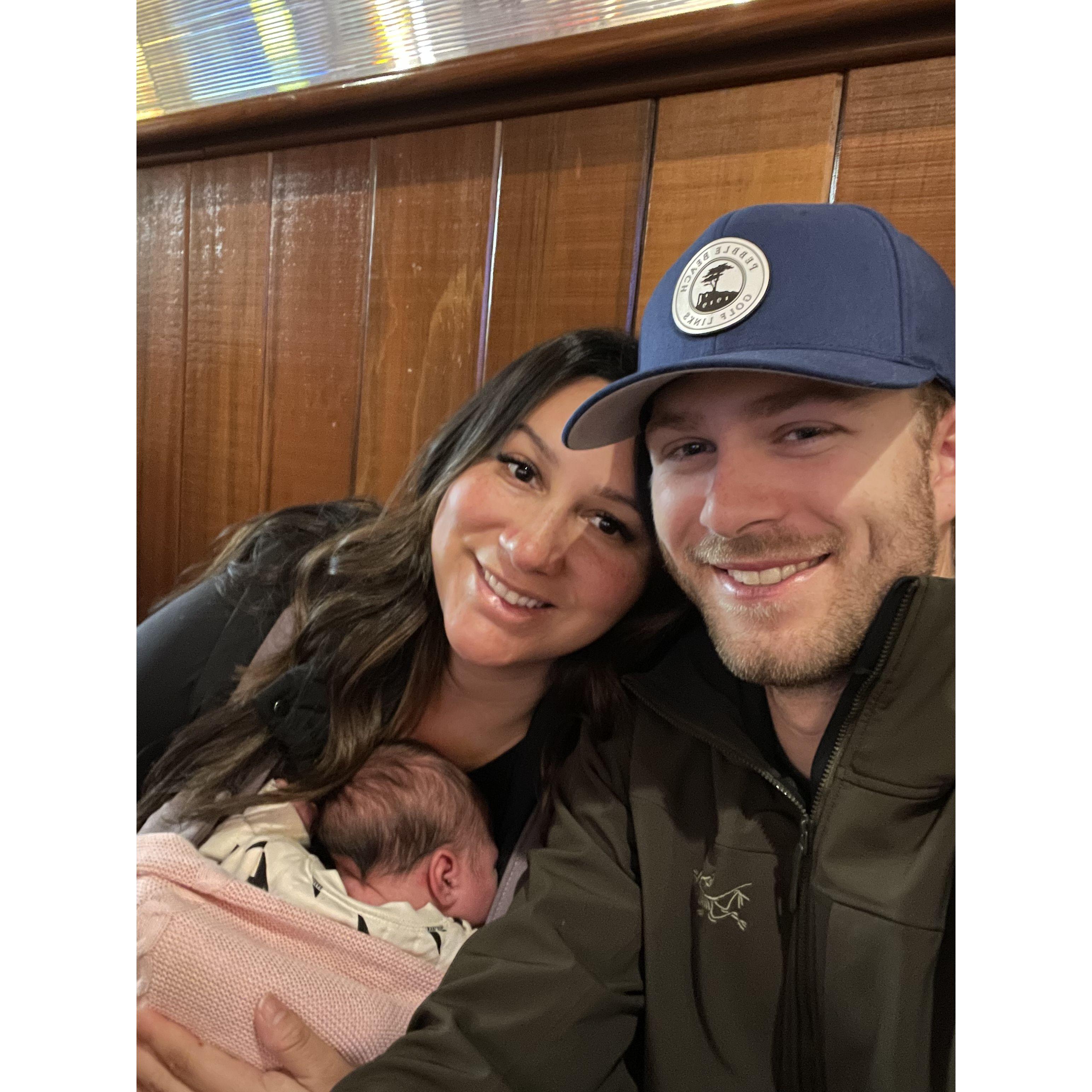 First time out as a family of 3