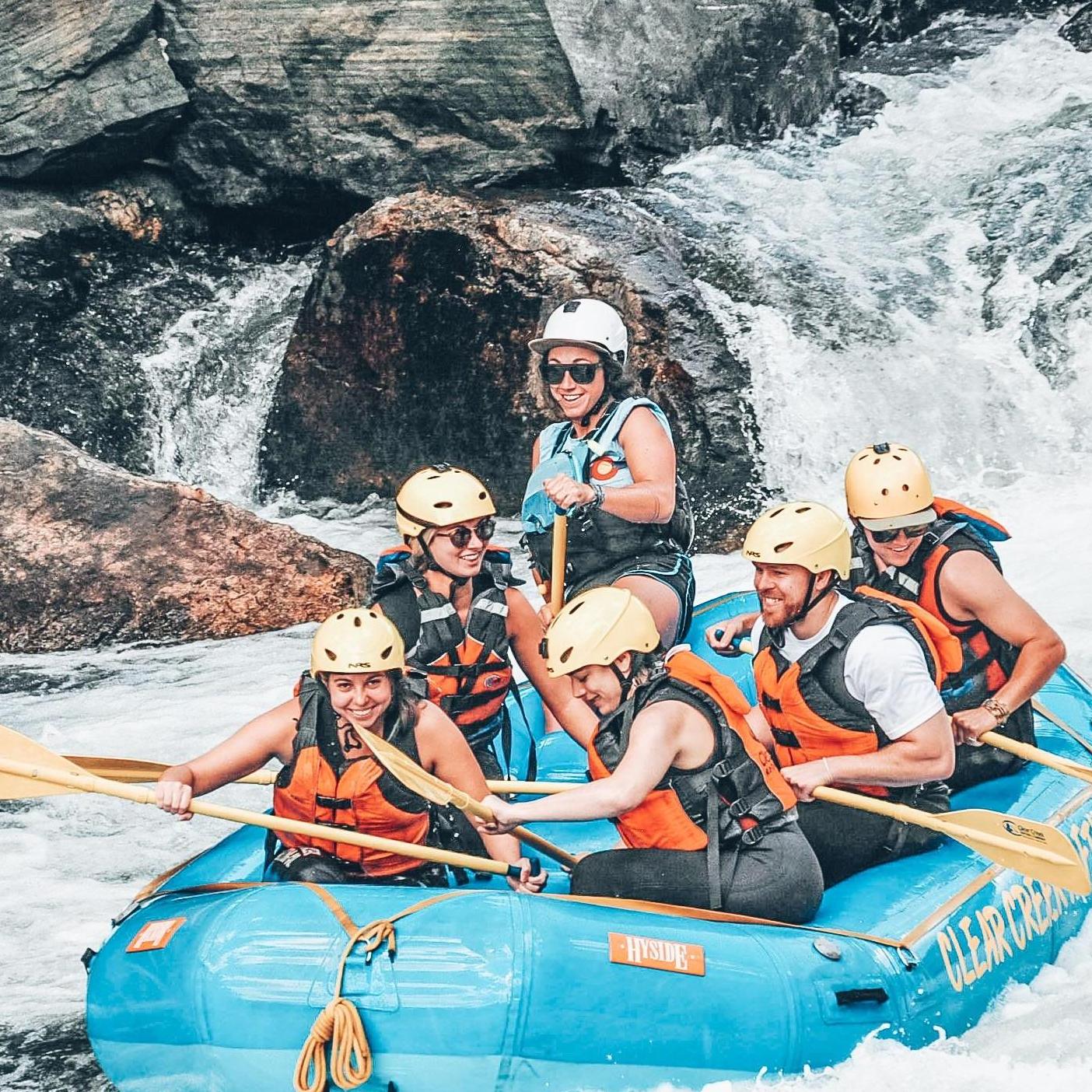 Whitewater rafting adventure!