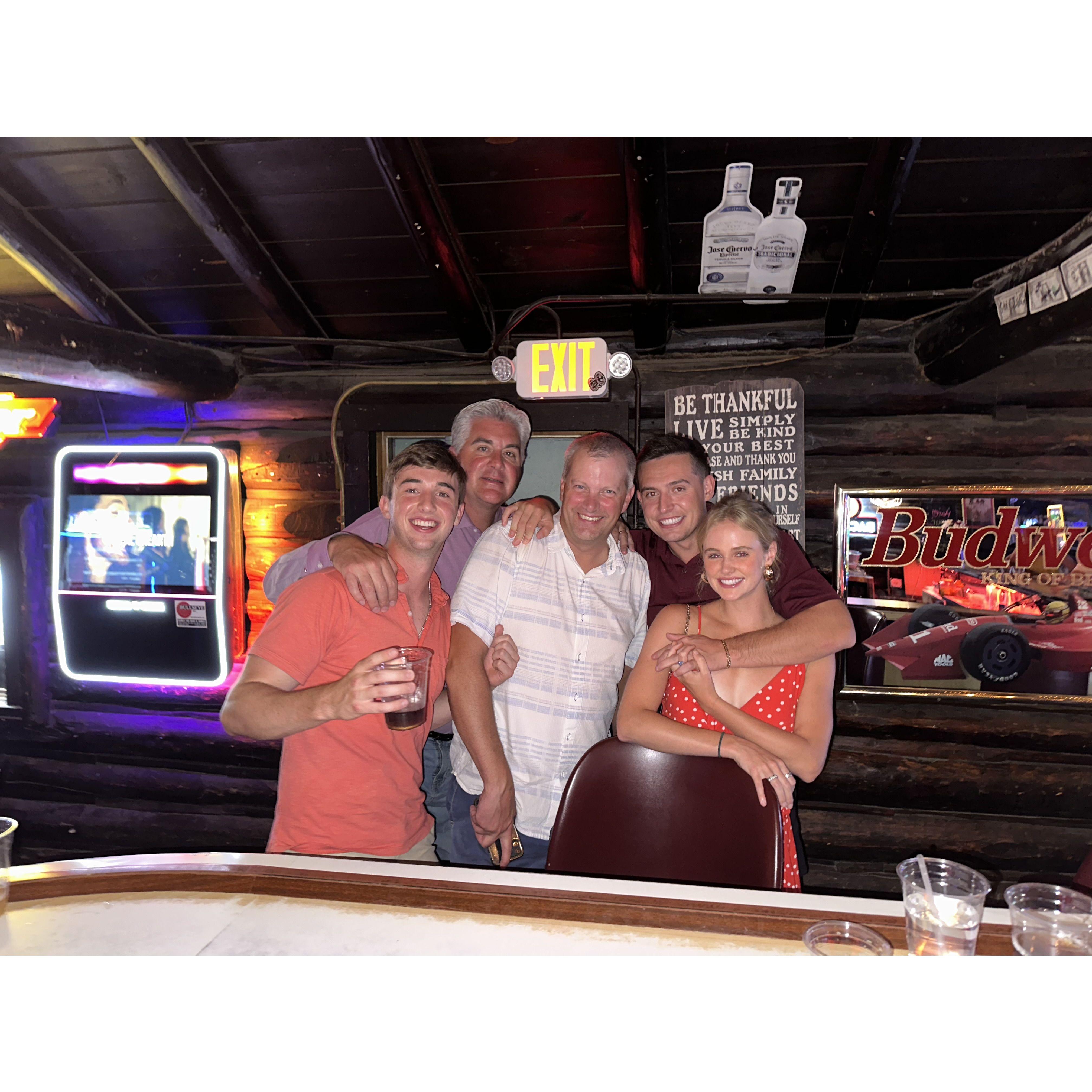 At the Antler with Uncle Sam