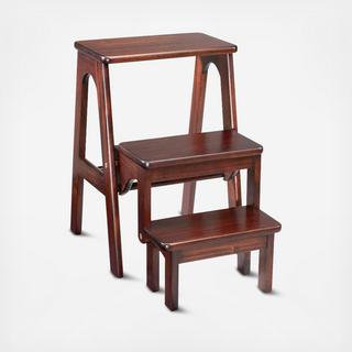 Mahogany Library Steps