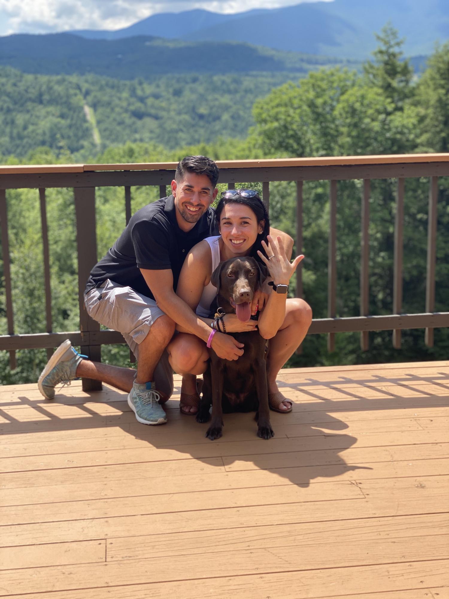 Our Engagement; Waitsfield, VT 8/8/20
